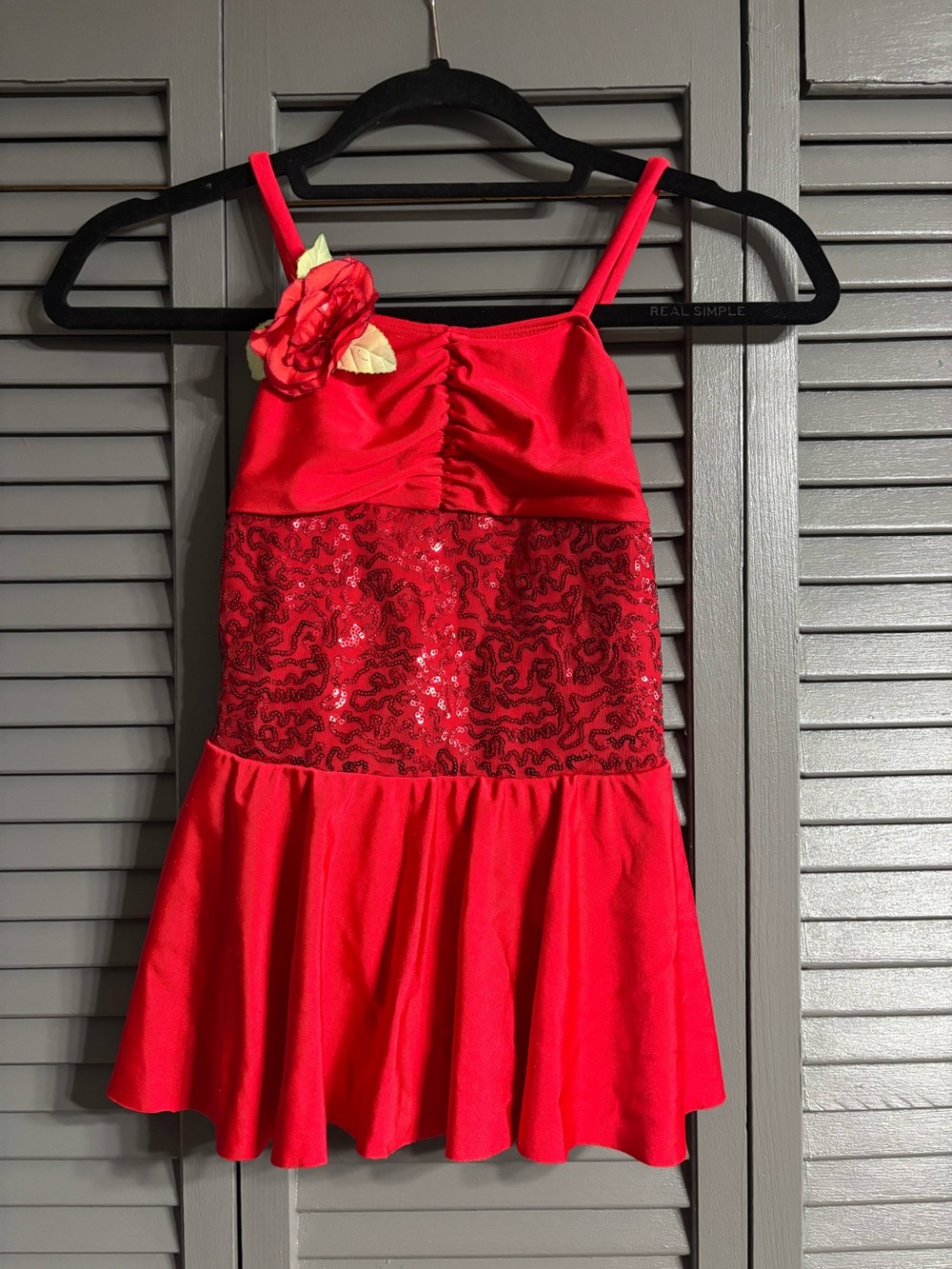 Revolution Dancewear Red Dance Costume